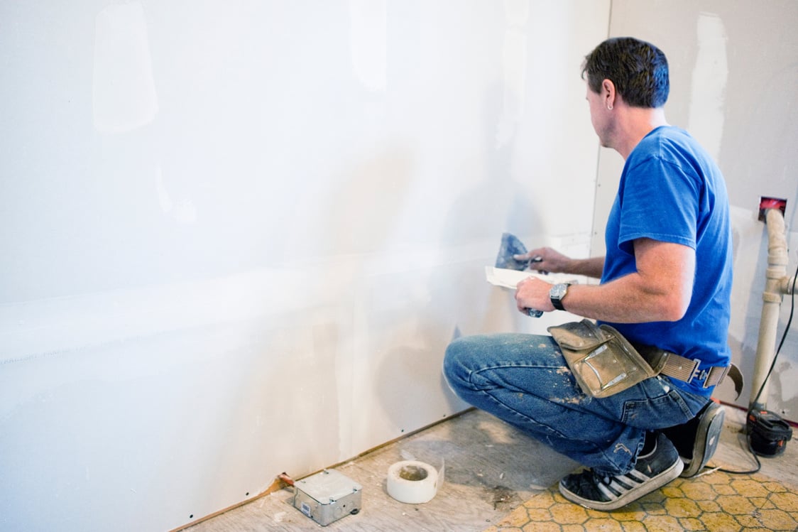 Home Renovations - Drywall Mudding